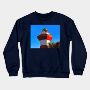 Hilton Head Harbour Towne Lighthouse Crewneck Sweatshirt